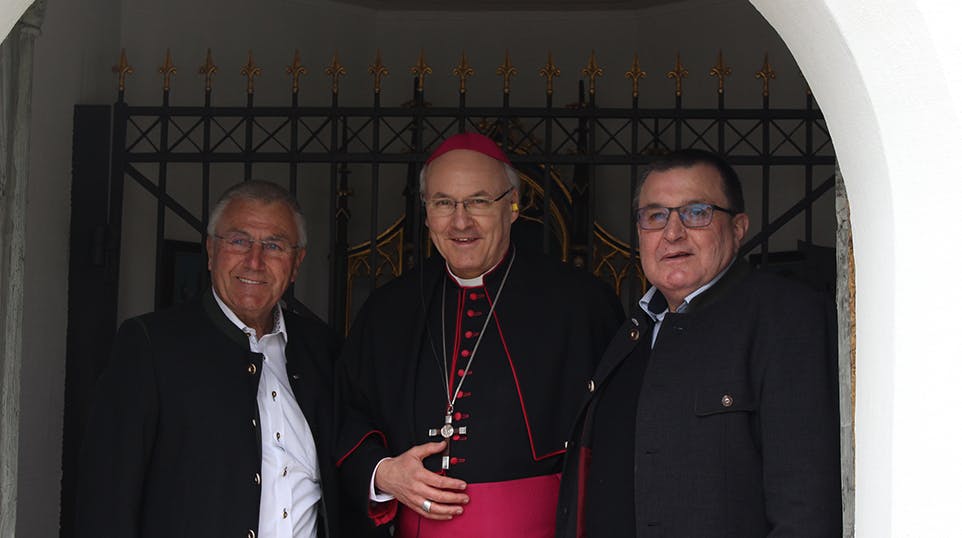 Besuch des Bischofs Rudolf Voderholzer