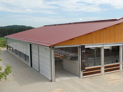 Milchviehstall von Haas Landwirtschaftsbau